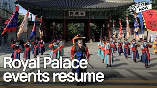 Royal Palace Guards finally hold their performance in 262 days