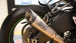 SC-Project S1 Exhaust for Kawaski Ninja ZX-6R (Racing)