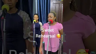 Rehearse with me Fam🥰