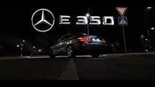 2010 Mercedes-Benz E350 CGI C207 | 292HP/PS | Night Drive