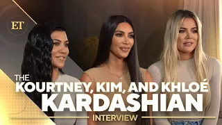 Kim, Kourtney and Khloe Kardashian Talk Future of KUWTK (Full Interview)