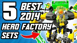 Top 5 Best LEGO Hero Factory Sets from 2014 (Invasion From Below)