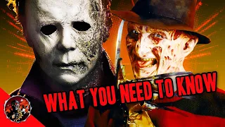 Everything You Need To Know About Halloween And A Nightmare On Elm Street Series