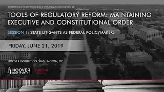 Regulation and Rule of Law Conference, Session 1