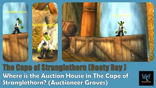 Where is the Auction House in The Cape of Stranglethorn | Booty Bay | WoW World of Warcraft