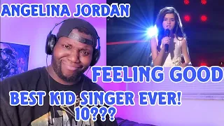 Angelina Jordan | Feeling Good | Live On The Stream Gir Tilbake | Reaction