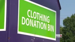 Truth behind some clothing donation bins