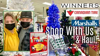 Christmas Shopping! Come With Us! Marshalls, Winners & More! Gift Haul!