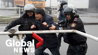 Kazakhstan protests: Violence erupts as Russian paratroopers brought in to quell uprising