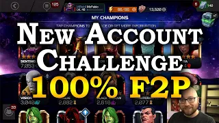 Brand New F2P Account Challenge | Marvel Contest of Champions