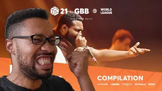 King Inertia 🇺🇸 | 4th Place Compilation | GRAND BEATBOX BATTLE 2021: WORLD LEAGUE[REACTION]