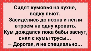 Кумовья Легли Спать на Одну Кровать! Сборник Свежих Анекдотов! Юмор!