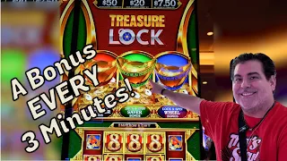 I Got The Bonus 5 Times On Treasure Lock