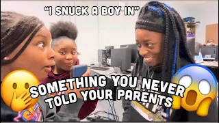 SOMETHING YOU NEVER TOLD YOUR NEVER PARENTS😭😱 | Public Interview (High School Edition)