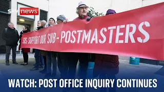 Fujitsu director appears before the Post Office Horizon inquiry | Friday 19 January 2024