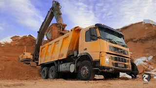 На Volvo FM за песком. День самосвальщика.