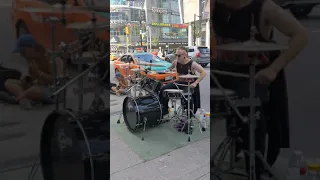 Toronto Street Performer at Yonge & Dundas