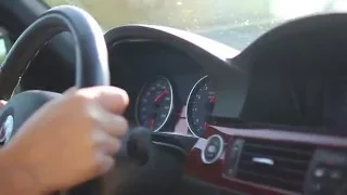 Alpina B3S Touring 270km/h on German Autobahn