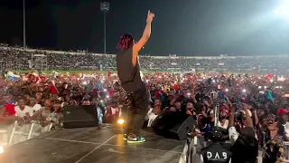 Tidiane Mario au Stade MASSAMBA DÉBAT au concert de Fally Ipupa