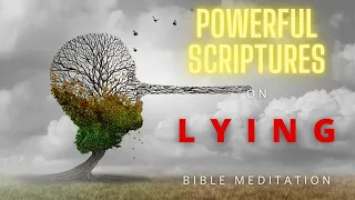 Powerful Bible Scriptures on Lying | 3 Minute Devotional | Bible Verses on Controlling the Tongue