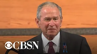 George W. Bush speaks at John Lewis' funeral