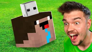 ZNALAZŁEM USB "PAMIĘĆ NOOBKA" w Minecraft!