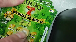 wygrana w zdrapki Lotto Lucky 7