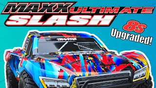 Upgrading The Traxxas Maxx Slash & Running It On 8S!! | Is It Better?