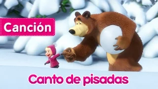 Masha y el Oso - Canto de pisadas (Rastreadora de Animales Desconocidos) Nueva canción infantil!