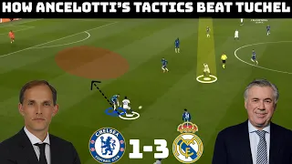 Tactical Analysis : Chelsea 1 - 3 Real Madrid | How Ancelotti Controlled The Midfield |