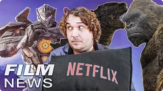 PACIFIC RIM Riesen-Roboter gegen Godzilla und King Kong ? - 80 neue Netflix Filme  - FILM NEWS