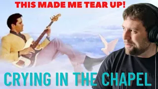AMAZING GOSPEL SONG! Crying In The Chapel - Elvis Presley | REACTION
