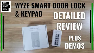 Wyze Lock & Keypad Detailed review and demo