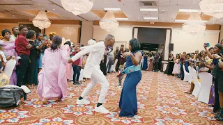 Epic Congolese Wedding Entrance Dance Jean-Pierre & Consolata//Serge Lifuende//Espoir vs Adolphine