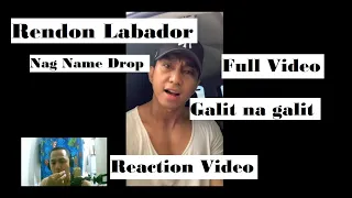 Rendon Labador hinamon si Coco Martin (#batangquiapo) Reaction Video