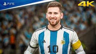 eFootball 2024 - Argentina vs Portugal Ft. Messi, Ronaldo, Penalty Shootout | PS5™ [4K60]