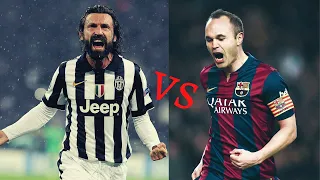 INIESTA VS PIRLO "WHO WAS THE BEST ??"