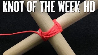 Reinforce Your Angles with Diagonal Lashings - ITS Knot of the Week HD