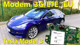 Tesla Model 3 Euro 3G/LTE Modem - replacing eSim to Sim