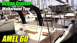 2022 Amel 60 Sailing Yacht - Walkaround Tour - 2021 Cannes Yachting Festival