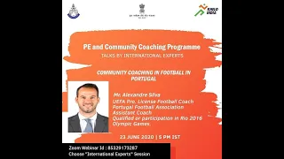 Community Coaching in Football in Portugal - 23 June 2020