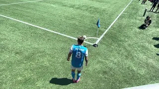 Jordy Alcívar amazing Olimpico corner kick! Charlotte FC vs Atlanta United - April 10, 2022. 🇪🇨