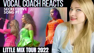Vocal Coach Reacts: LITTLE MIX Confetti Tour ‘Secret Love Song’ Part ||
