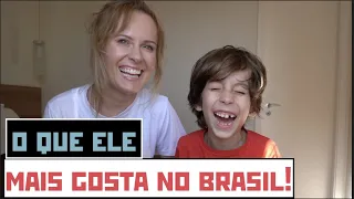 O que meu filho russo brasileiro mais gosta do Brasil - Ep. 434