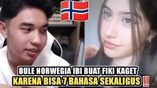 LAUREN, Bule Norwegia yang bikin Fiki Naki kaget karena bisa lebih banyak bahasa daripada dirinya