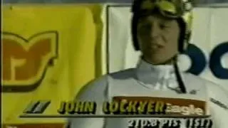 John Lockyer 1992 winning ski jump