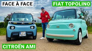 Citroën Ami vs Fiat Topolino : querelle de sœurs sans permis !