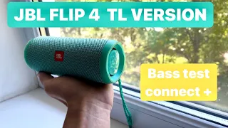 JBL FLIP 4 bass test | connect +