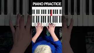 Piano Exercises For Beginners (The 5 Finger Scale) #Shorts