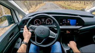 2021 Volkswagen Caddy Cargo ( 2.0 TDI 122HP ) | POV Test Drive #747 Joe Black